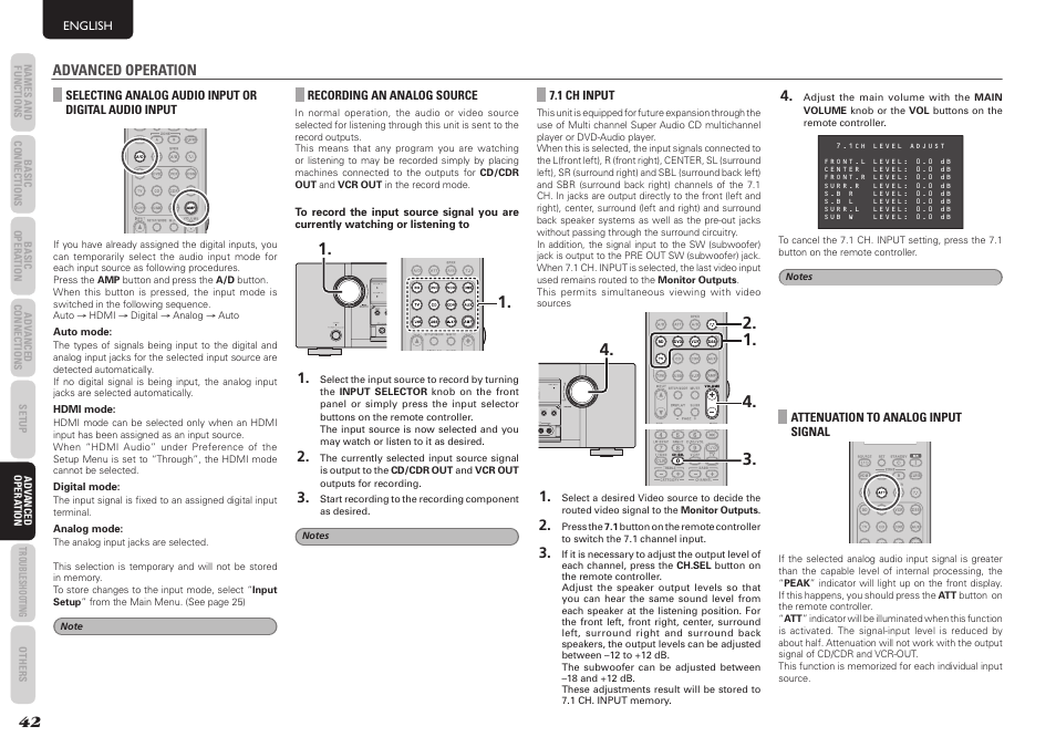 Marantz SR5004 User Manual | Page 44 / 96