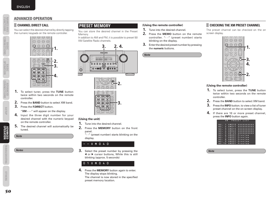 Marantz SR5004 User Manual | Page 52 / 96