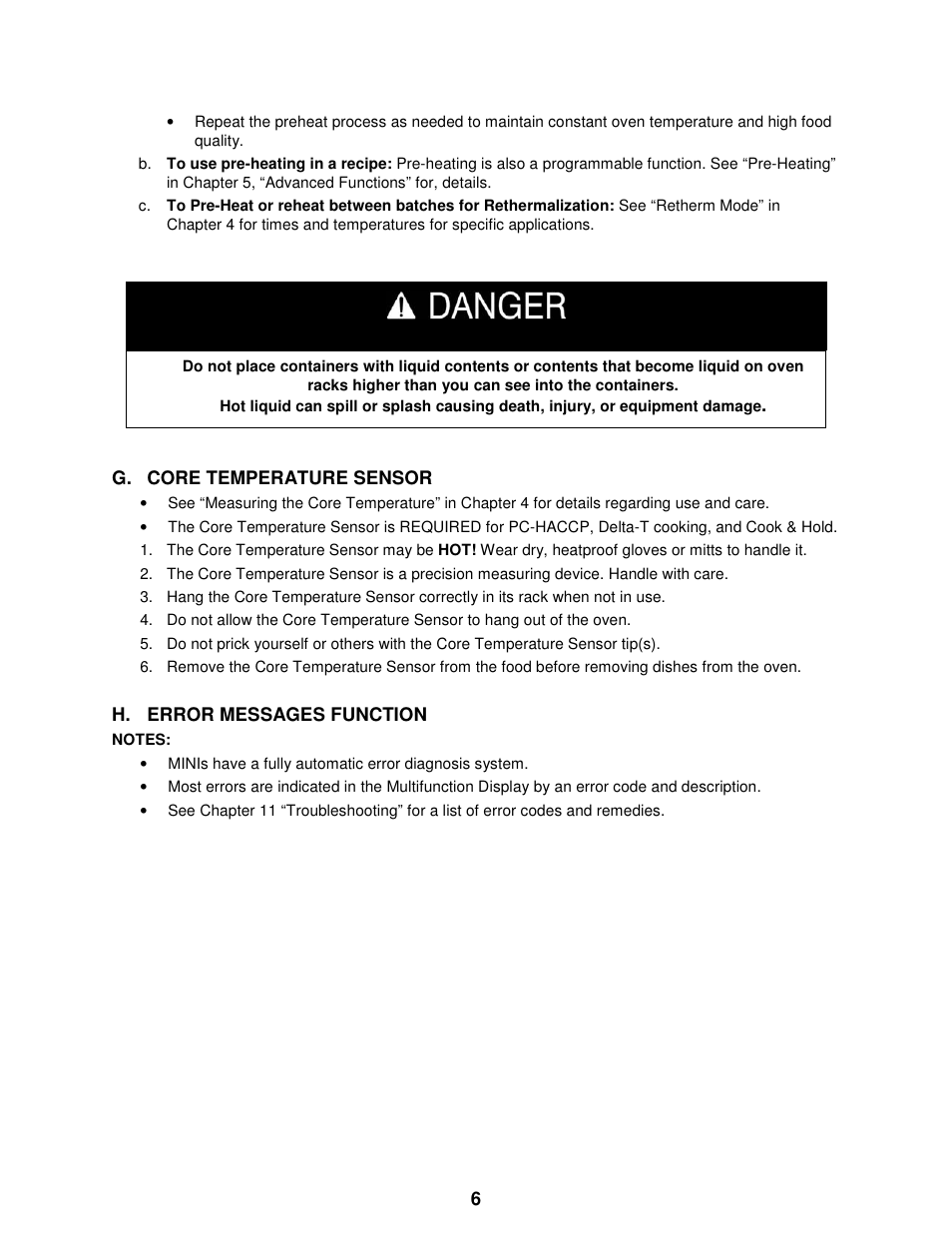 Cleveland Range The MINI OES-6.08 User Manual | Page 12 / 51