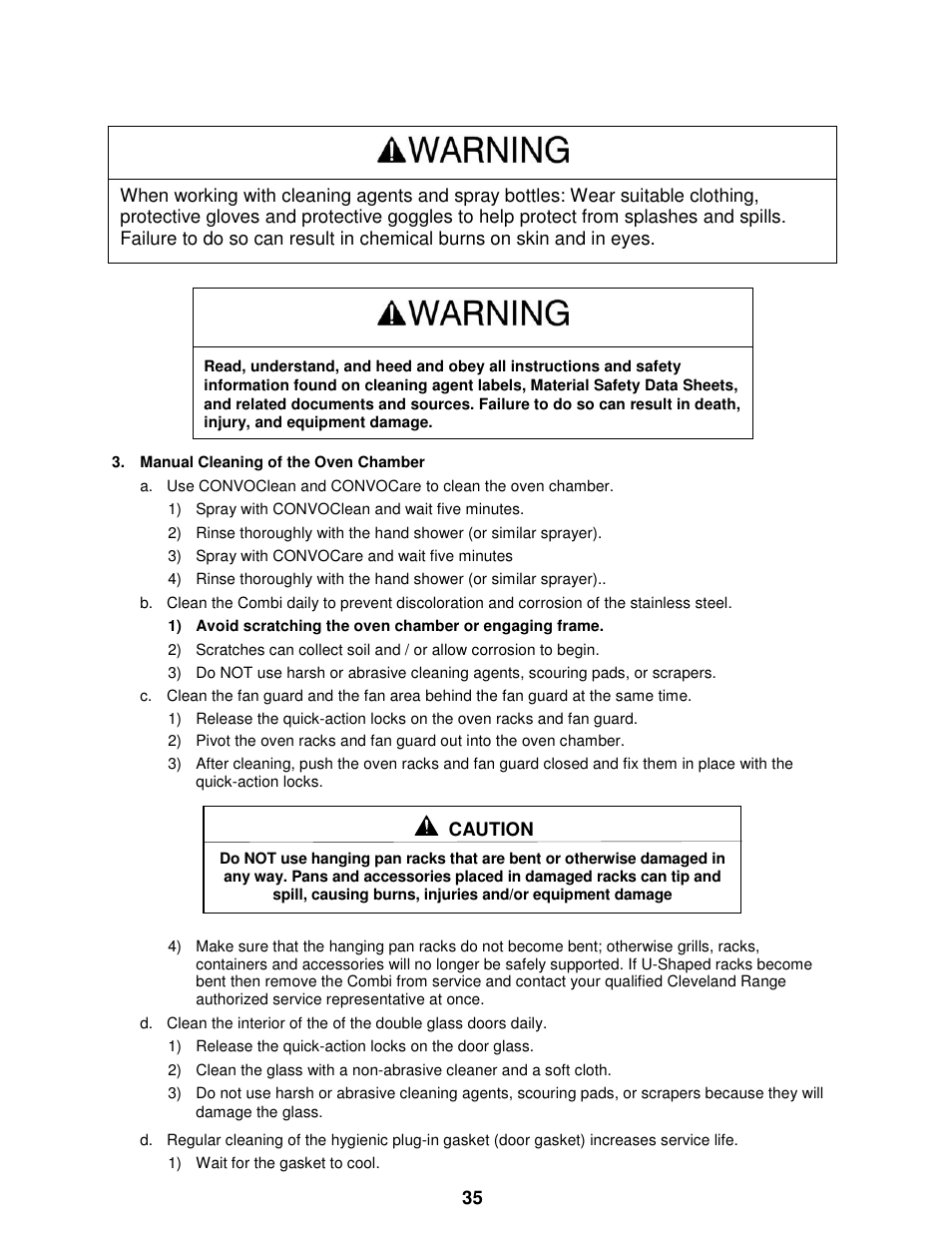 Cleveland Range The MINI OES-6.08 User Manual | Page 41 / 51