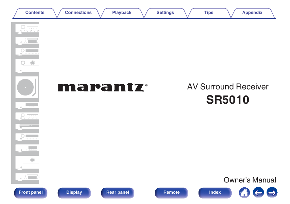 Marantz SR5010 User Manual | 295 pages