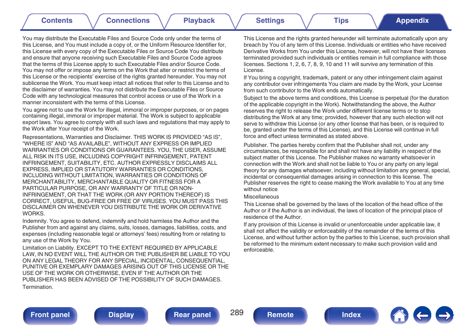 Marantz SR5010 User Manual | Page 289 / 295