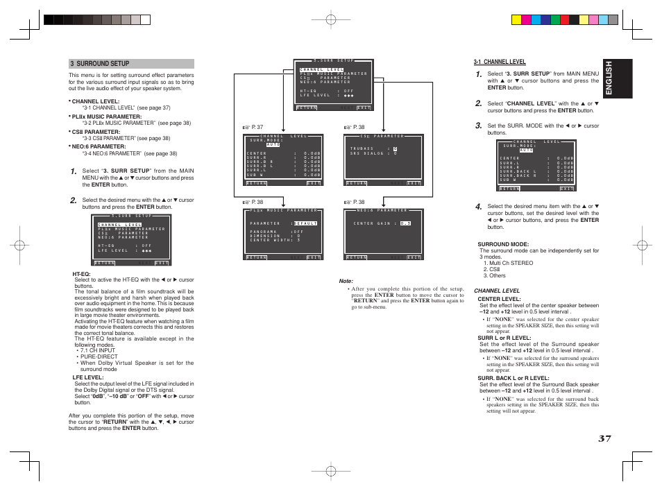 Marantz SR6001 User Manual | Page 40 / 71