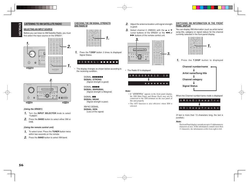 Marantz SR6001 User Manual | Page 59 / 71