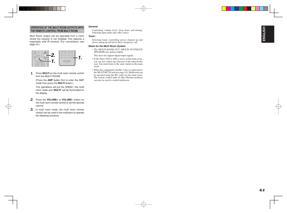 Marantz SR6001 User Manual | Page 64 / 71