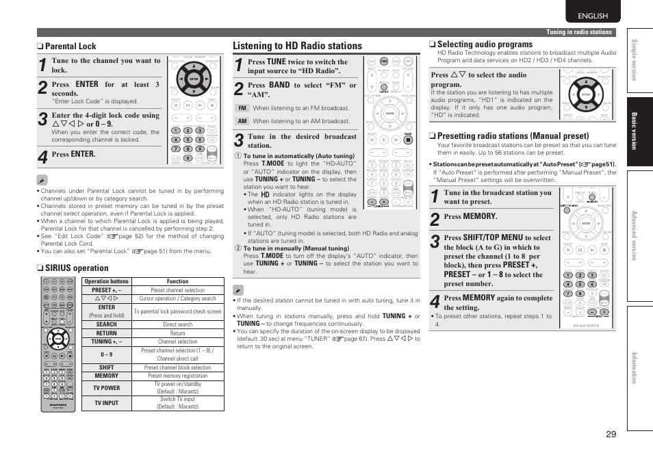 Listening to hd radio stations | Marantz SR6005 User Manual | Page 33 / 104