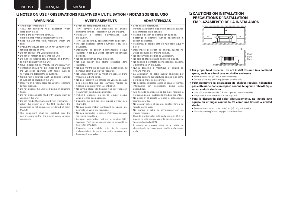 Marantz SR6005 User Manual | Page 4 / 104