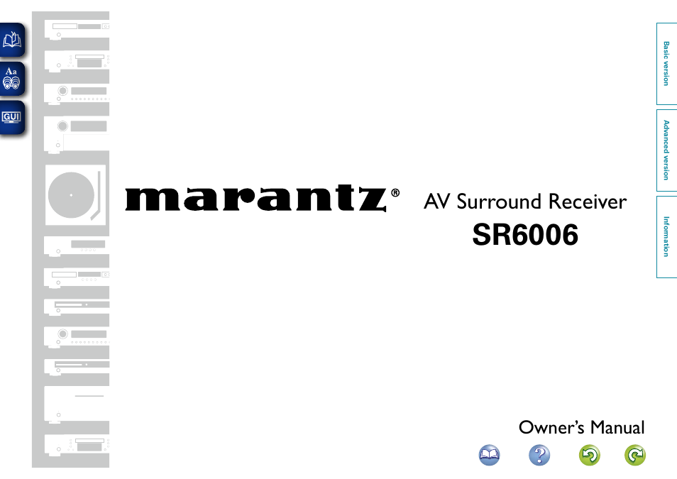 Marantz SR6006 User Manual | 159 pages
