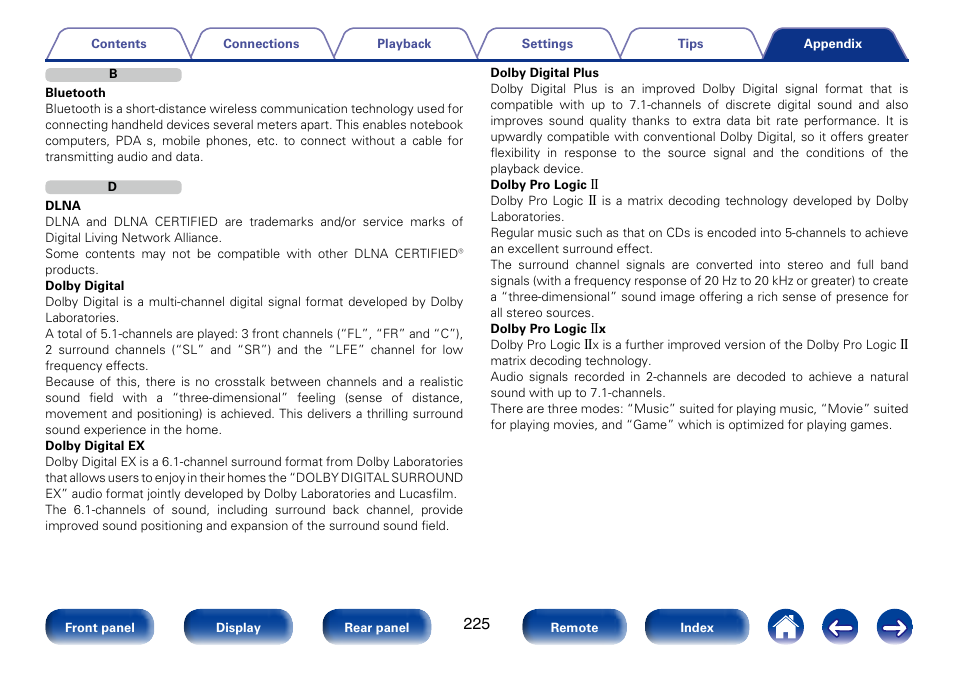 Marantz SR6008 User Manual | Page 225 / 247