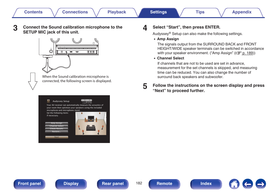 V p. 182) | Marantz SR6009 User Manual | Page 182 / 282