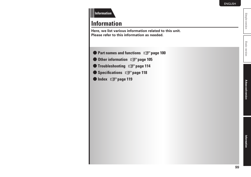 Information | Marantz SR7005 User Manual | Page 103 / 128