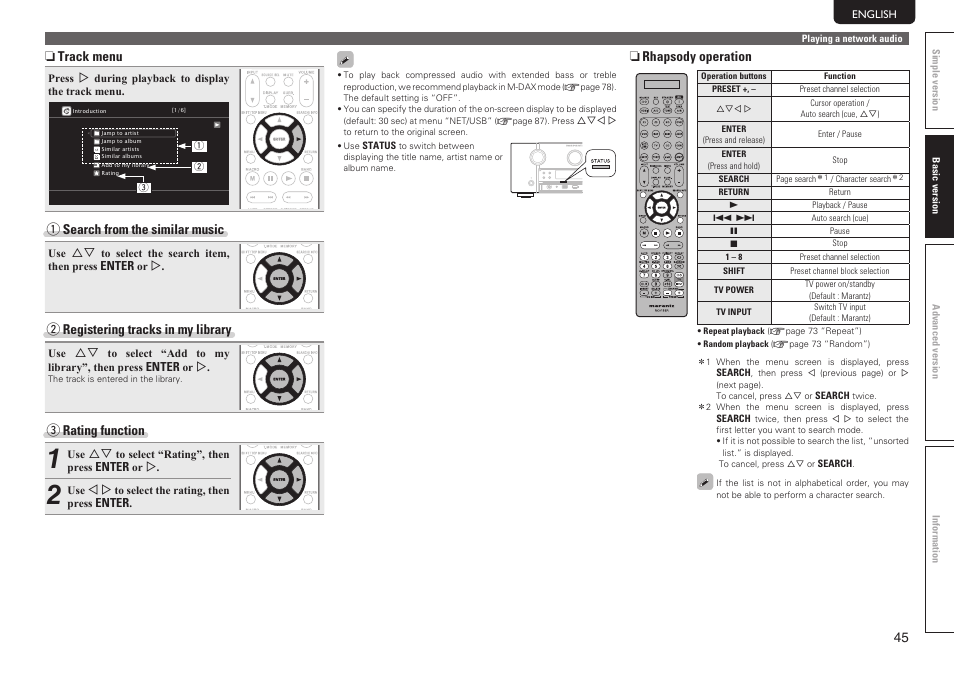Marantz SR7005 User Manual | Page 49 / 128