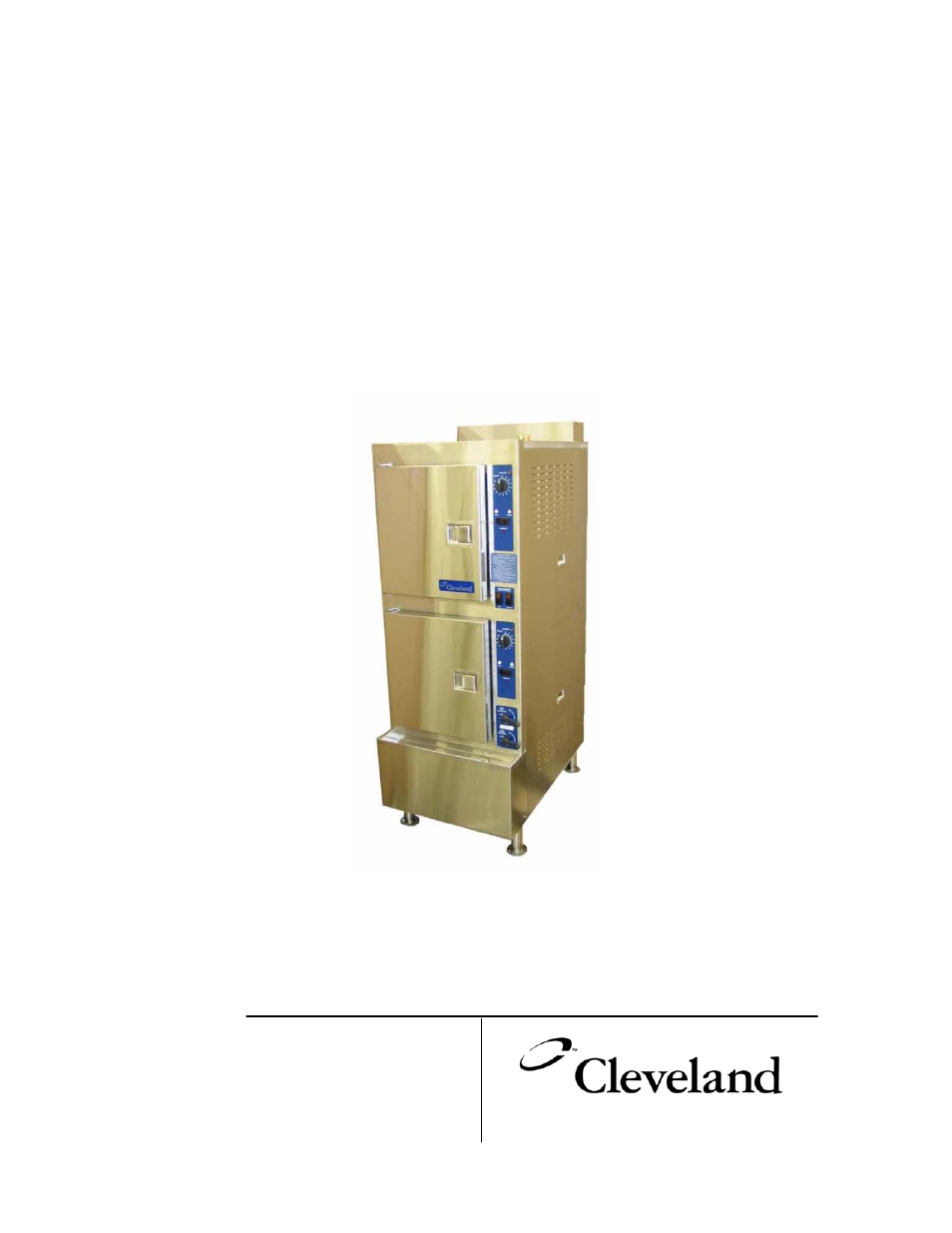 Cleveland Range Floor Type Gas Convection Steamer 24CGA10.2 User Manual | 23 pages