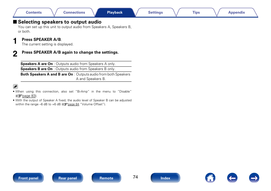 Marantz M-CR610 User Manual | Page 74 / 132