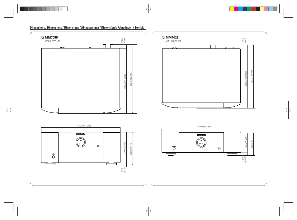Marantz MM7025N User Manual | Page 19 / 20