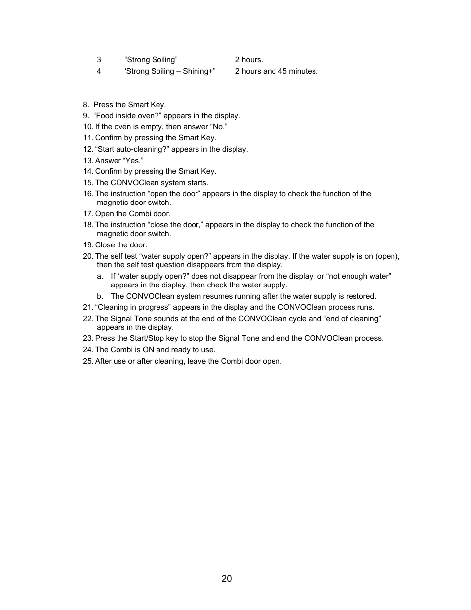 Pg 2 | Cleveland Range Convotherm Combination Oven-Steamer Gas 20.20 User Manual | Page 22 / 81