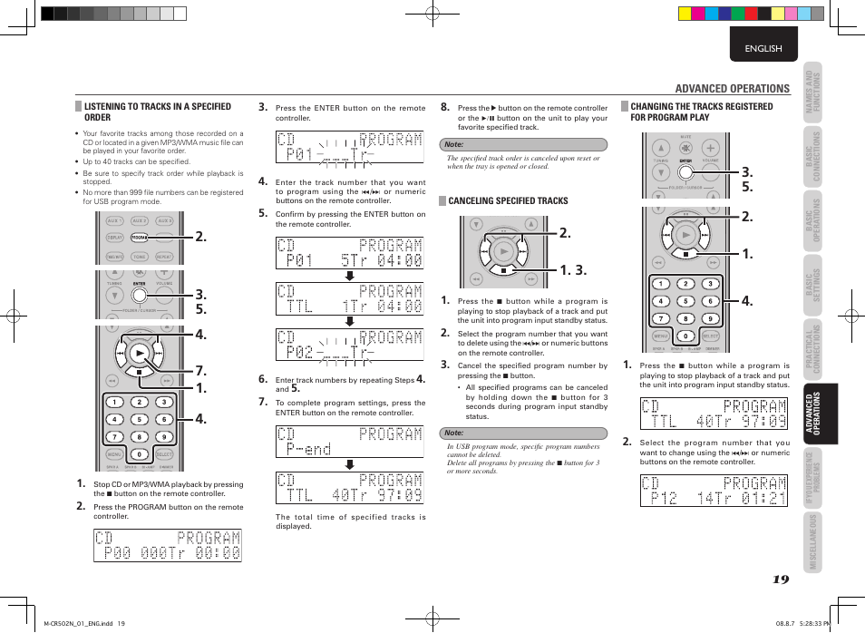 Marantz M-CR502 User Manual | Page 23 / 39