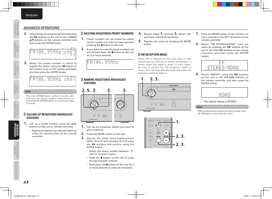 Marantz M-CR502 User Manual | Page 26 / 39
