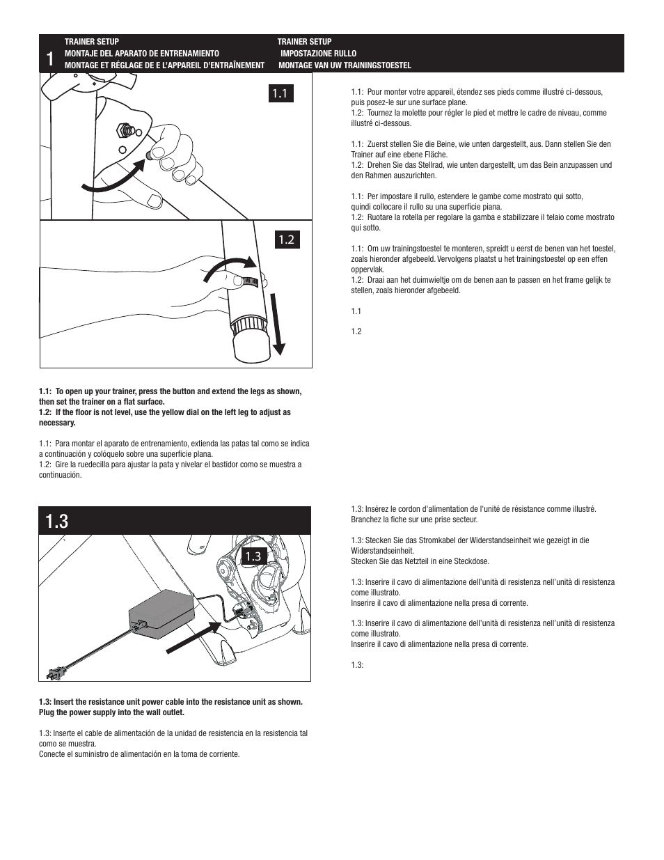 CycleOps ERUTT3 User Manual | Page 3 / 12