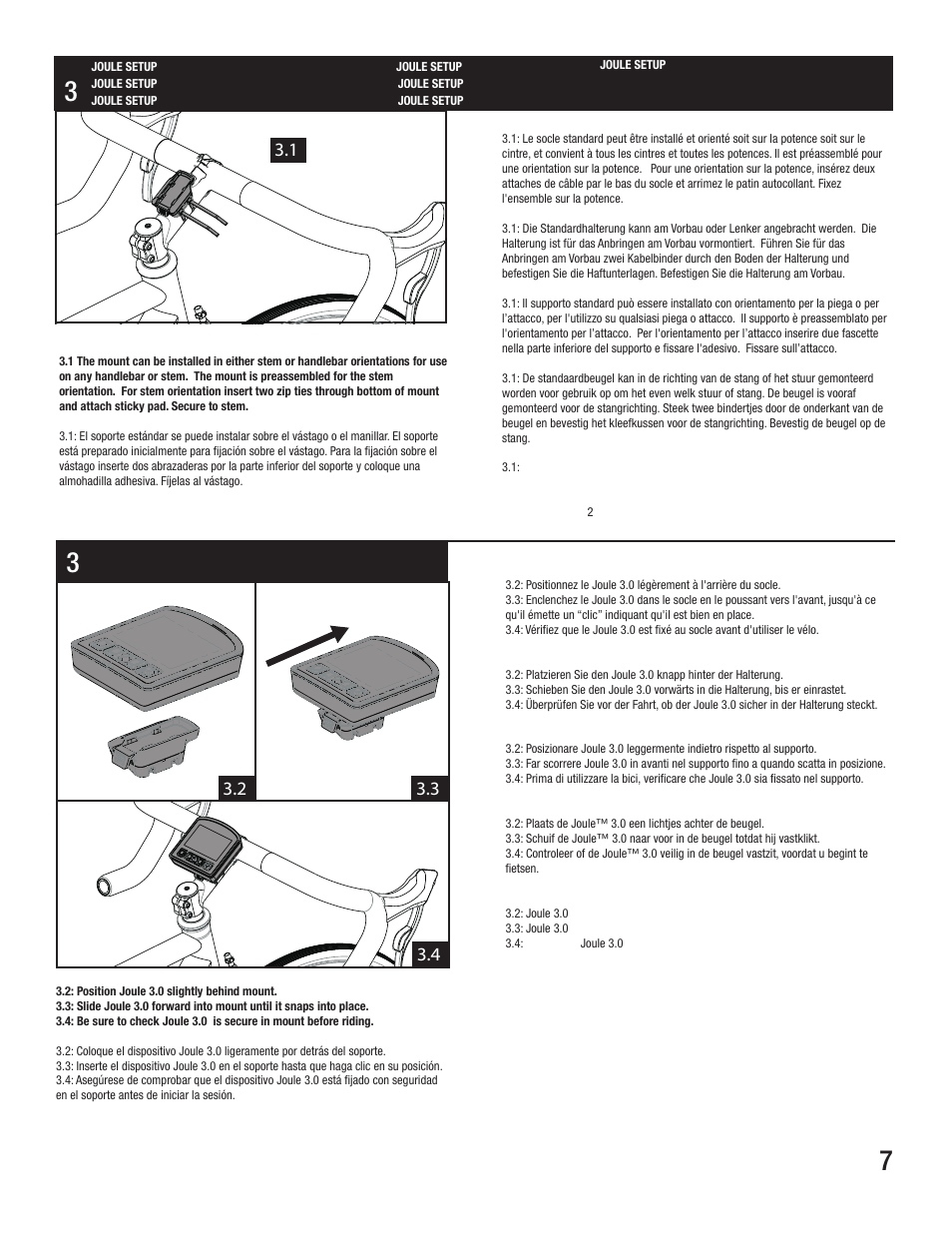 CycleOps ERUTT3 User Manual | Page 7 / 12