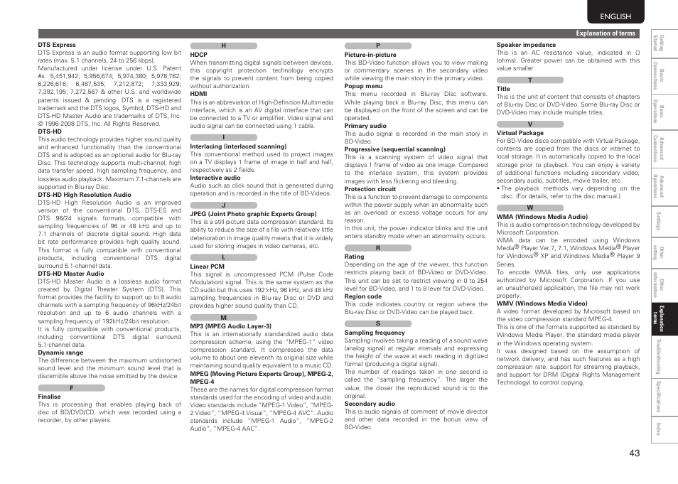 Marantz MER803 User Manual | Page 49 / 60