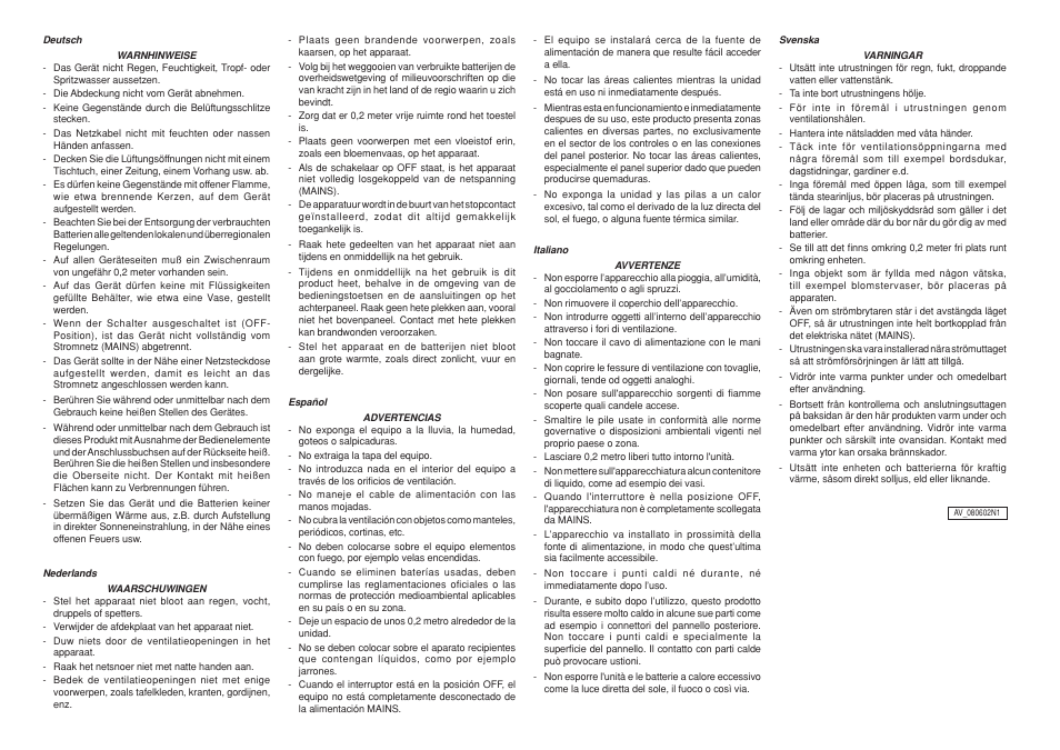 Marantz SR5023 User Manual | Page 4 / 23