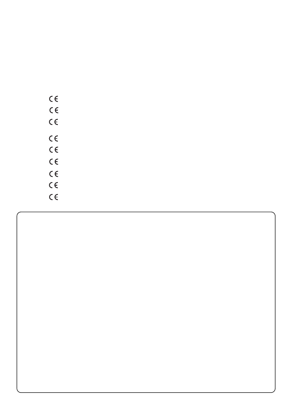 Ce marking contents | Marantz MA6100 User Manual | Page 3 / 9