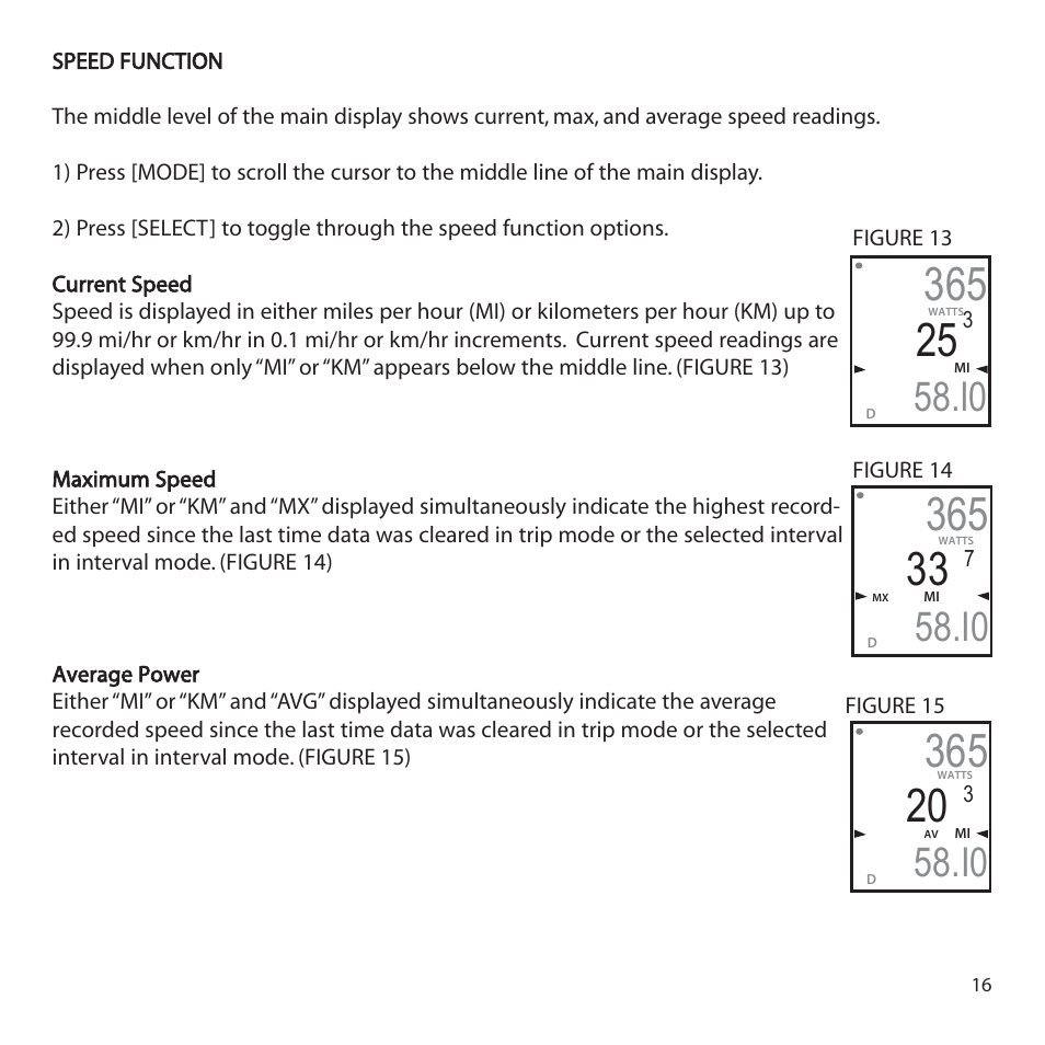CycleOps PowerTap User Manual | Page 16 / 40