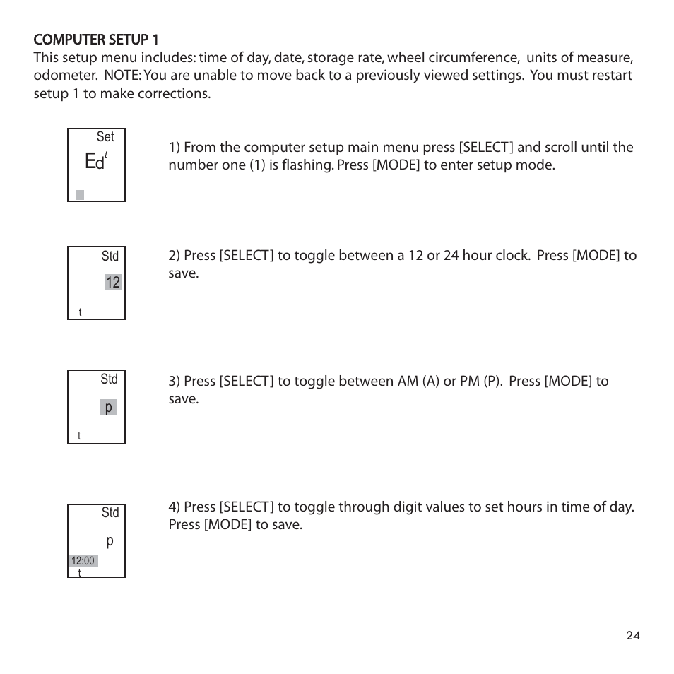 CycleOps PowerTap User Manual | Page 24 / 40