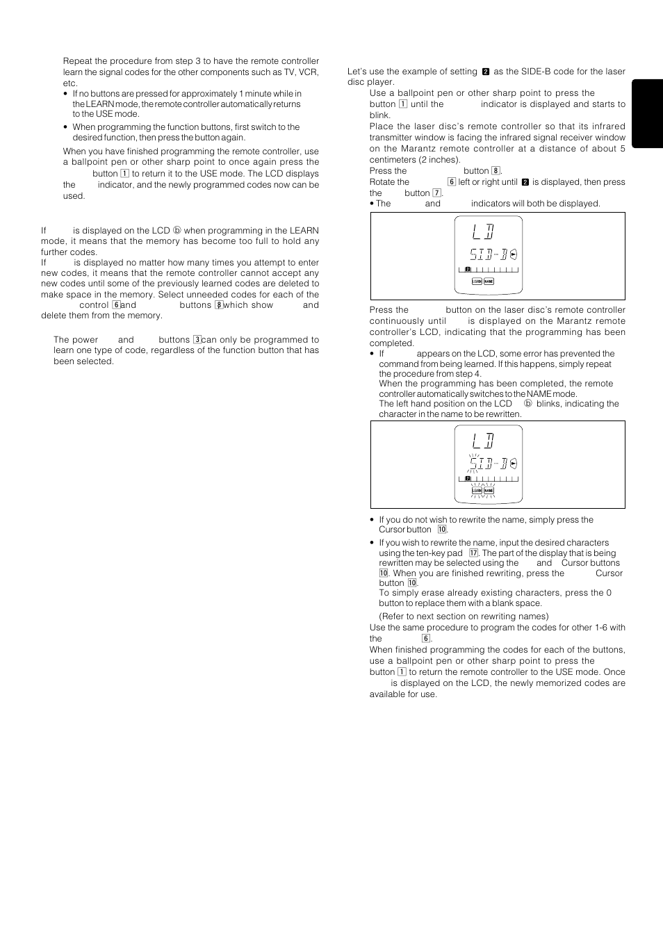 25 english | Marantz PS-17 User Manual | Page 35 / 44