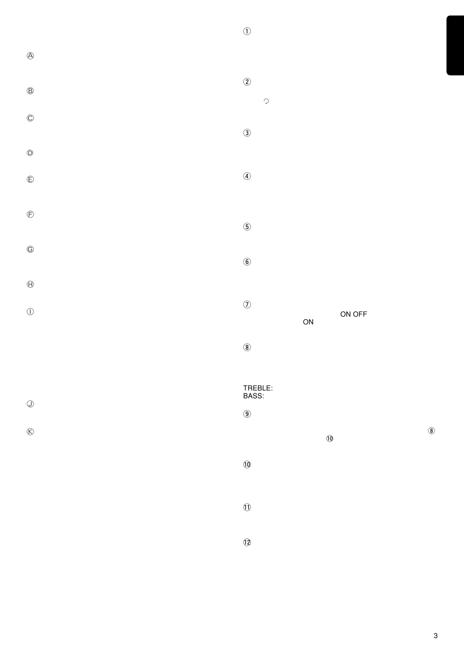 Names of controls and indicators | Marantz PM8200 User Manual | Page 6 / 12