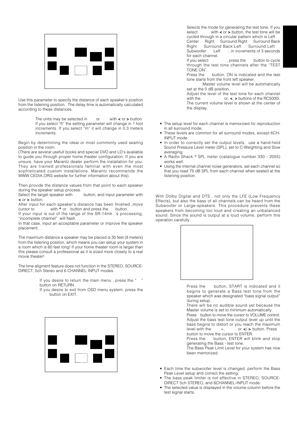 English | Marantz SR-14mkII User Manual | Page 22 / 35