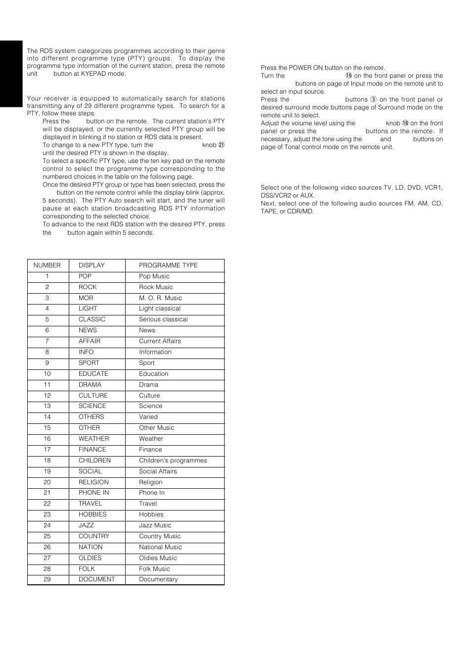 Playback operation, English | Marantz SR-14mkII User Manual | Page 27 / 35