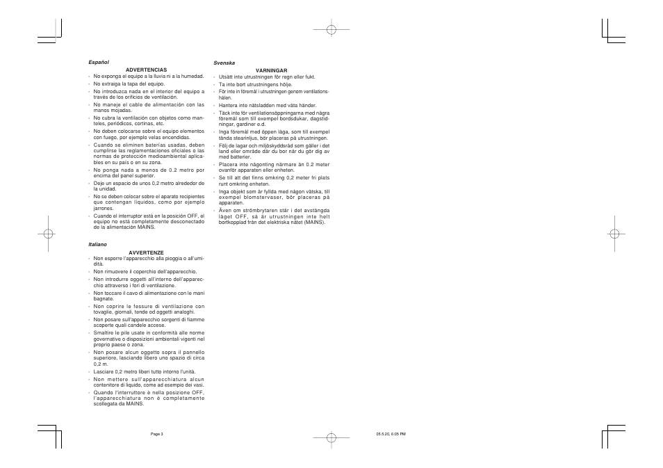 Marantz SR4600N User Manual | Page 4 / 43