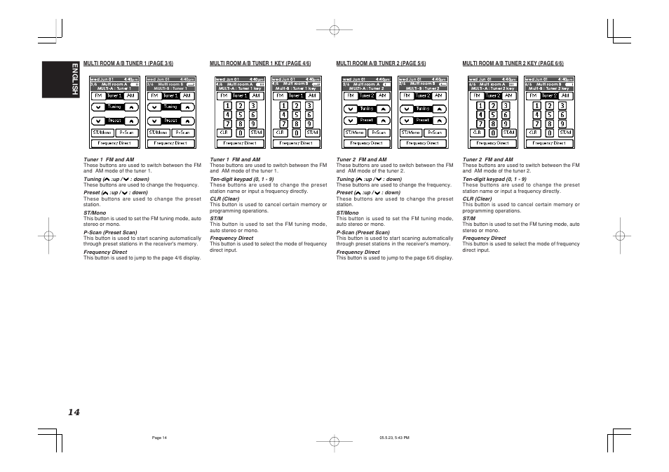 English | Marantz SR9600N User Manual | Page 18 / 71