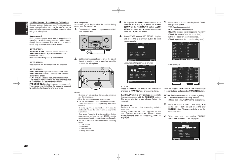 Multi | Marantz SR9600N User Manual | Page 40 / 71