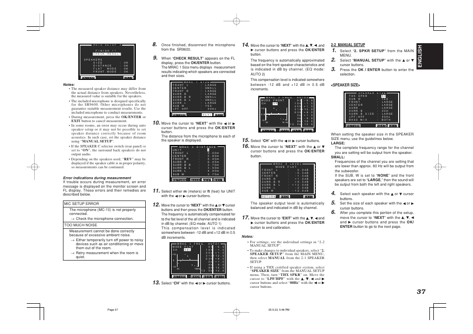 English | Marantz SR9600N User Manual | Page 41 / 71
