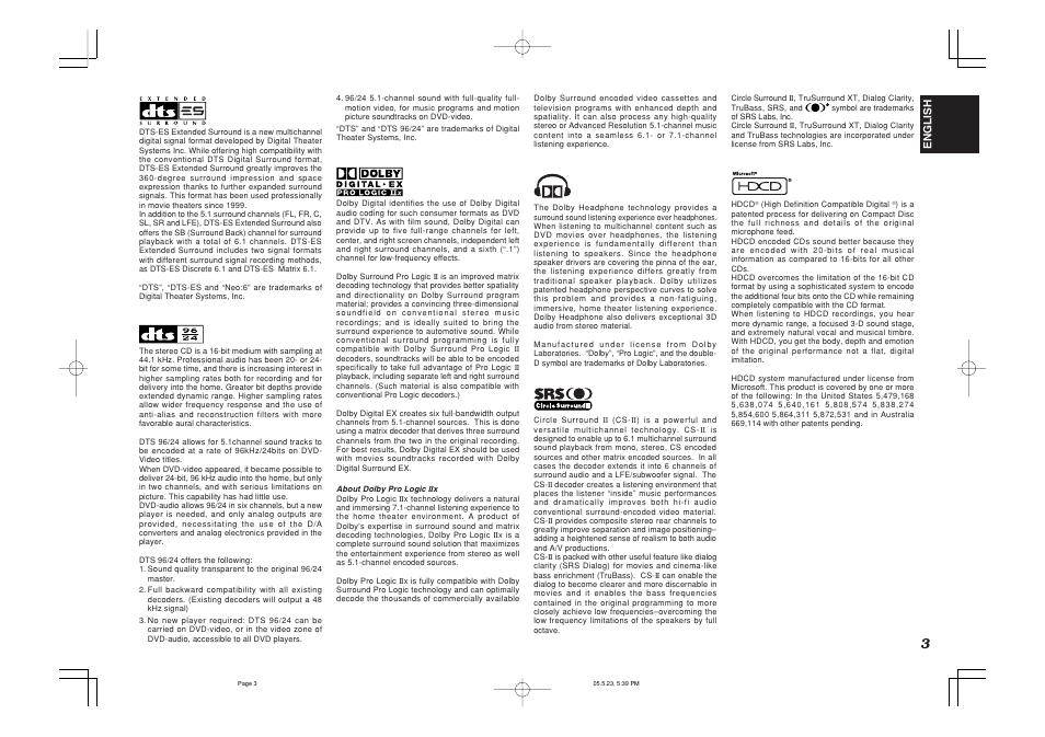 Marantz SR9600N User Manual | Page 7 / 71