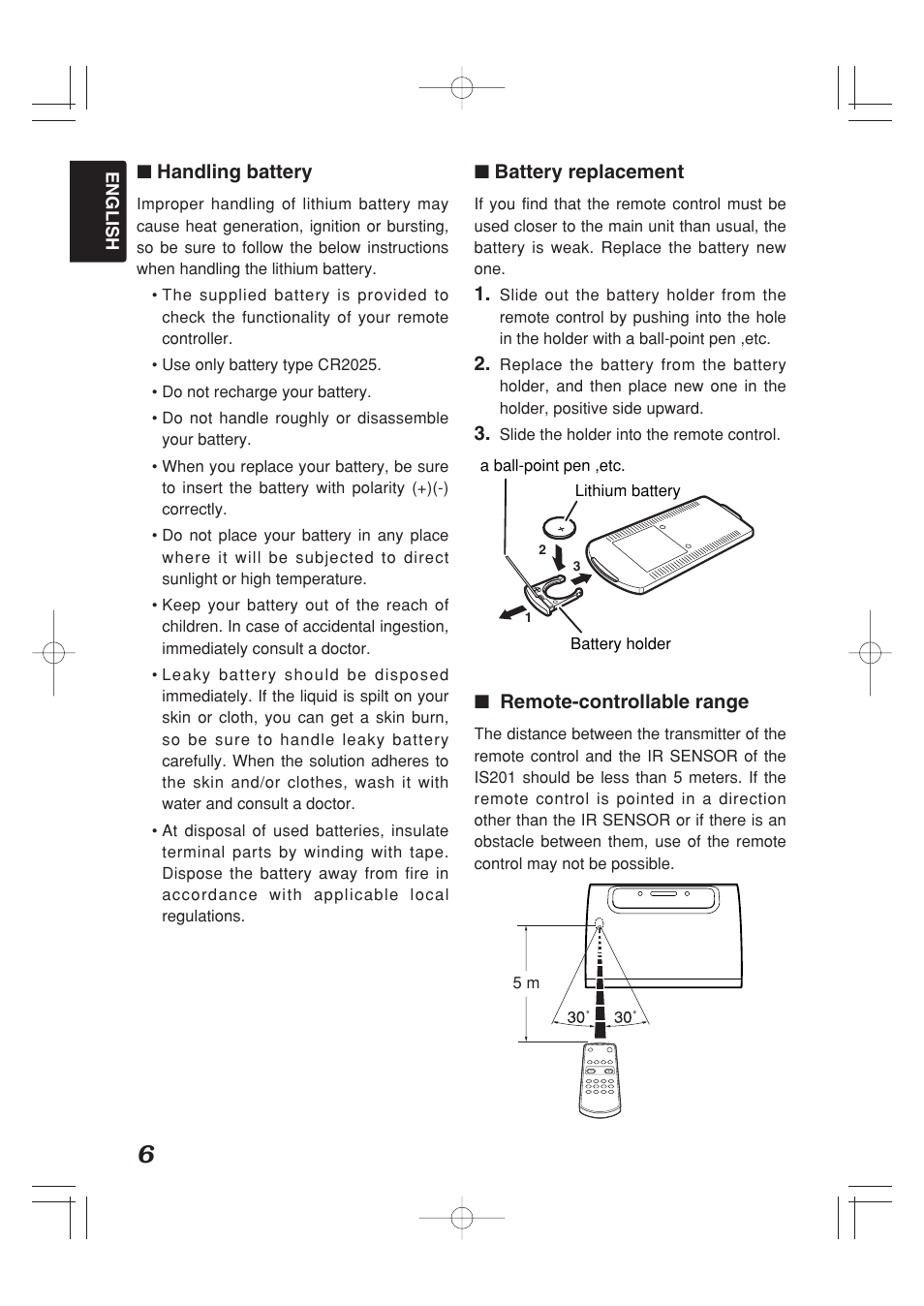 Marantz IS201 User Manual | Page 14 / 26