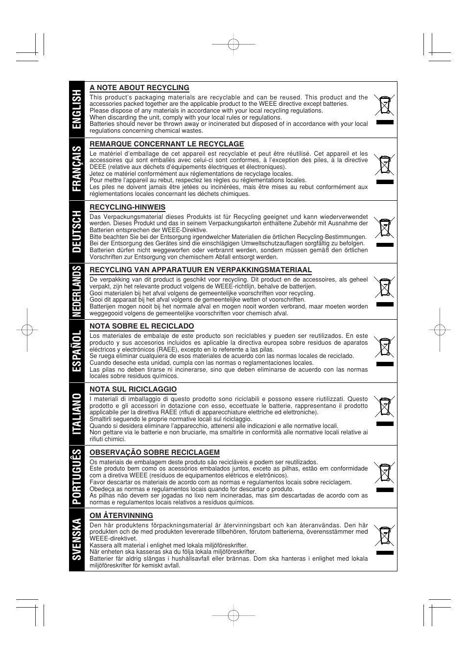 Marantz IS201 User Manual | Page 6 / 26