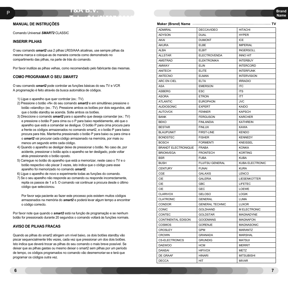 Classic SMART2 UNIVERSAL LR03/AAA User Manual | Page 5 / 7