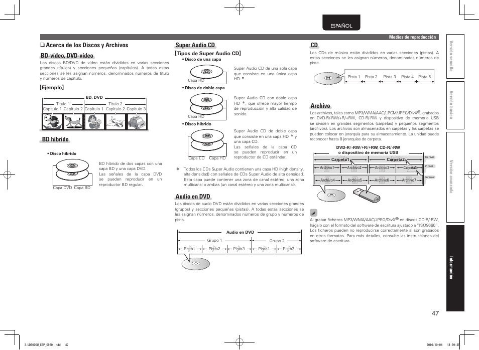 Marantz UD5005 User Manual | Page 51 / 72