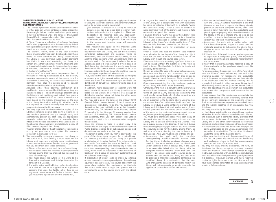 Marantz UD5005 User Manual | Page 65 / 72