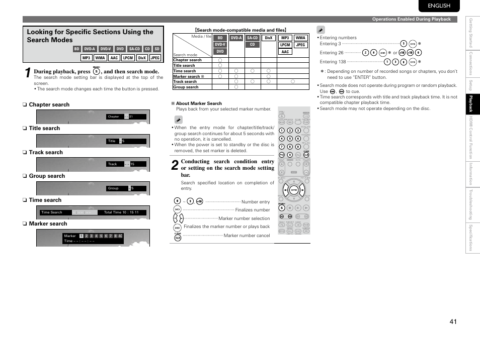 Marantz UD8004 User Manual | Page 45 / 69