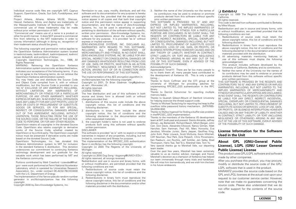 Marantz UD9004 User Manual | Page 72 / 73