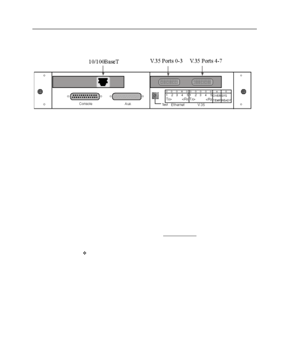 Chapter 1 - network installation, Connecting the octal v.35-10/100 to the ethernet | Compatible Systems OCTAL V.35 User Manual | Page 6 / 17