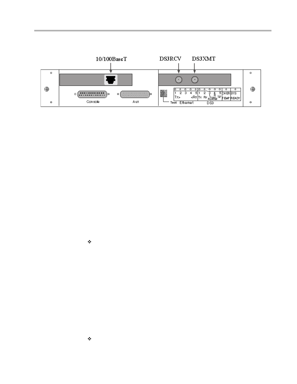 Chapter 1 - network installation, Ethernet connection requirements, Ds3 line connection requirements | Compatible Systems DS3-10/100 User Manual | Page 6 / 18