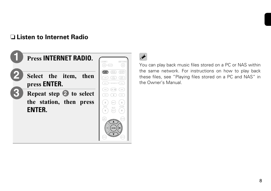 Marantz NA8005 Quick Start User Manual | Page 9 / 14