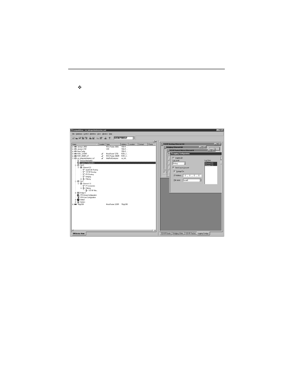 The device view and the main window | Compatible Systems 5.4 User Manual | Page 10 / 313