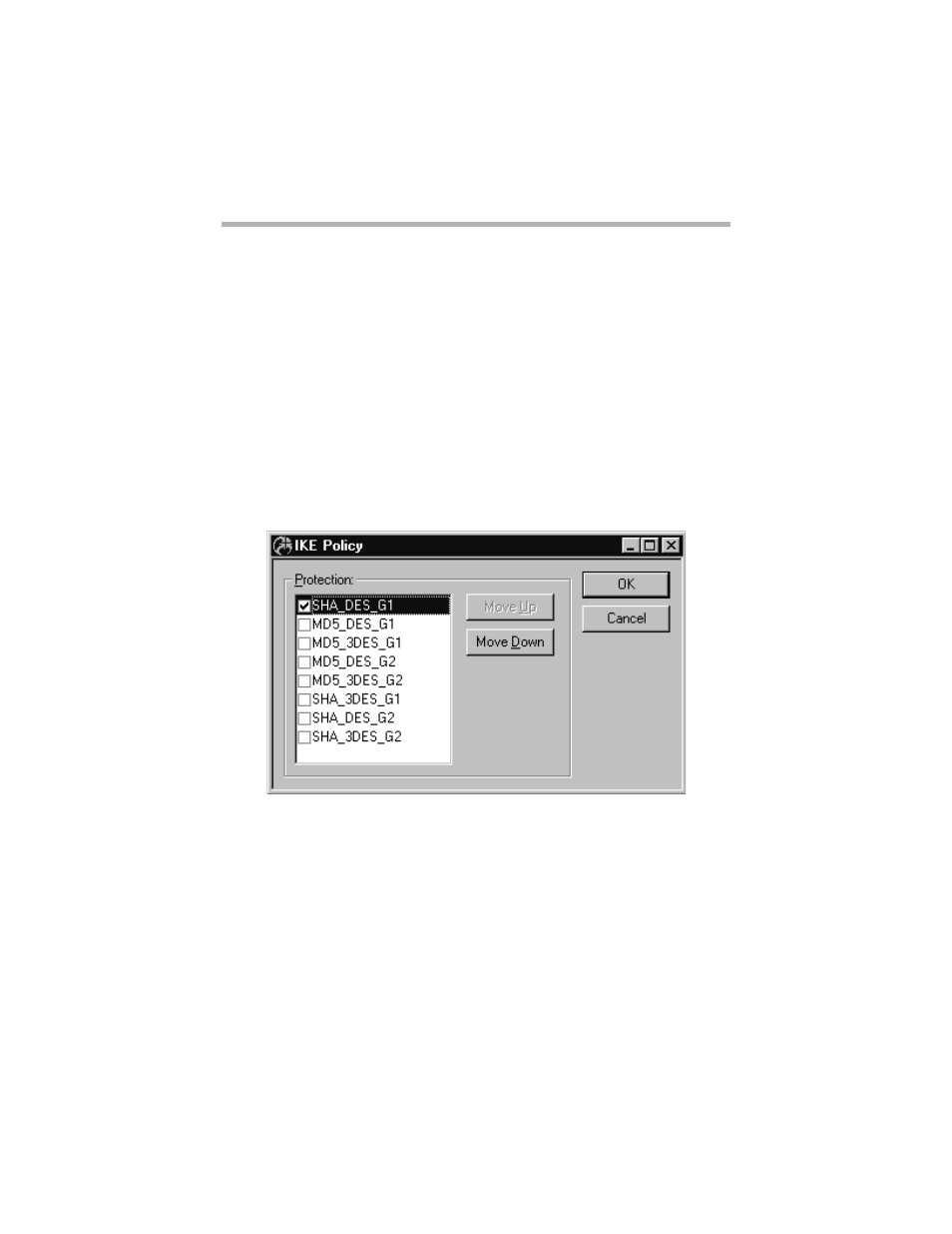 Step/stamp encryption secret, Ike policy, Ike p | Olicy | Compatible Systems 5.4 User Manual | Page 133 / 313